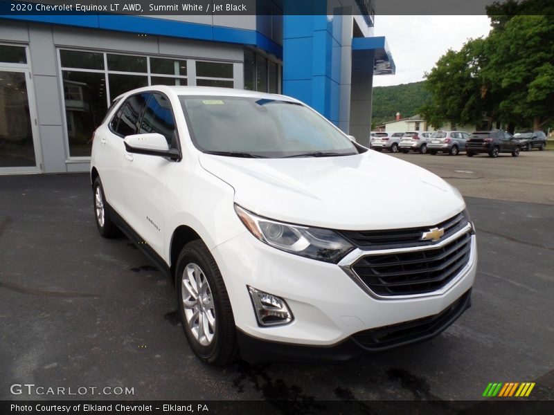 Summit White / Jet Black 2020 Chevrolet Equinox LT AWD