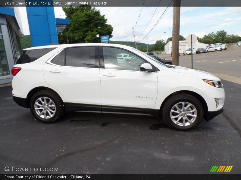 Summit White / Jet Black 2020 Chevrolet Equinox LT AWD