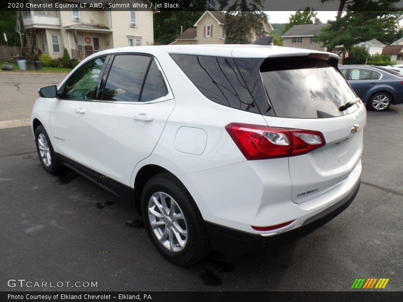 Summit White / Jet Black 2020 Chevrolet Equinox LT AWD