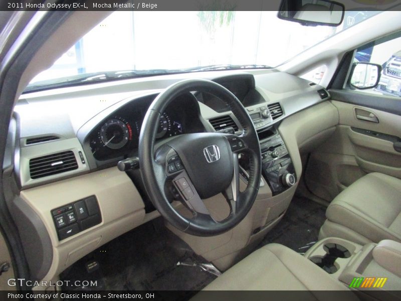 Mocha Metallic / Beige 2011 Honda Odyssey EX-L