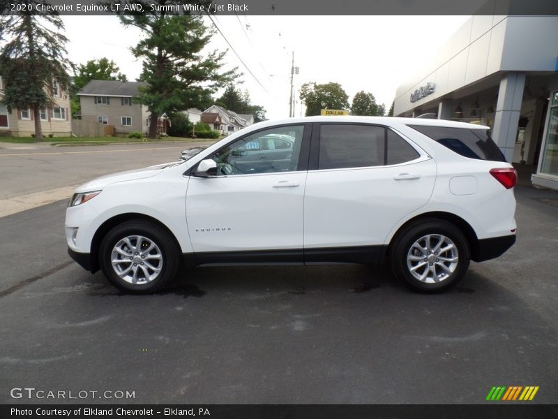 Summit White / Jet Black 2020 Chevrolet Equinox LT AWD