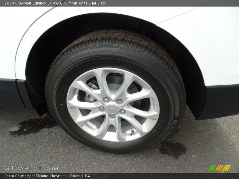 Summit White / Jet Black 2020 Chevrolet Equinox LT AWD