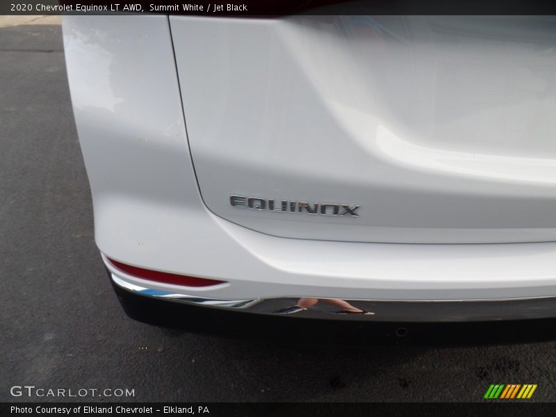 Summit White / Jet Black 2020 Chevrolet Equinox LT AWD