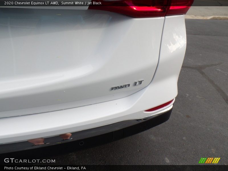 Summit White / Jet Black 2020 Chevrolet Equinox LT AWD