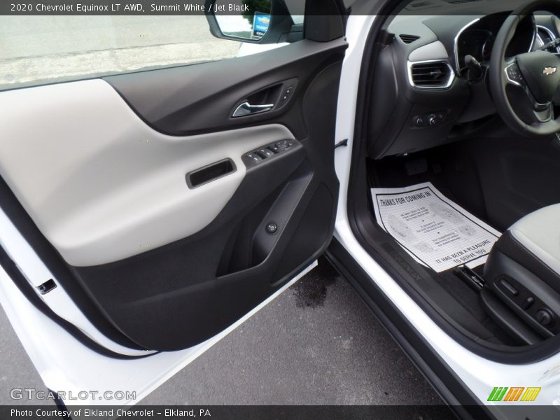 Summit White / Jet Black 2020 Chevrolet Equinox LT AWD
