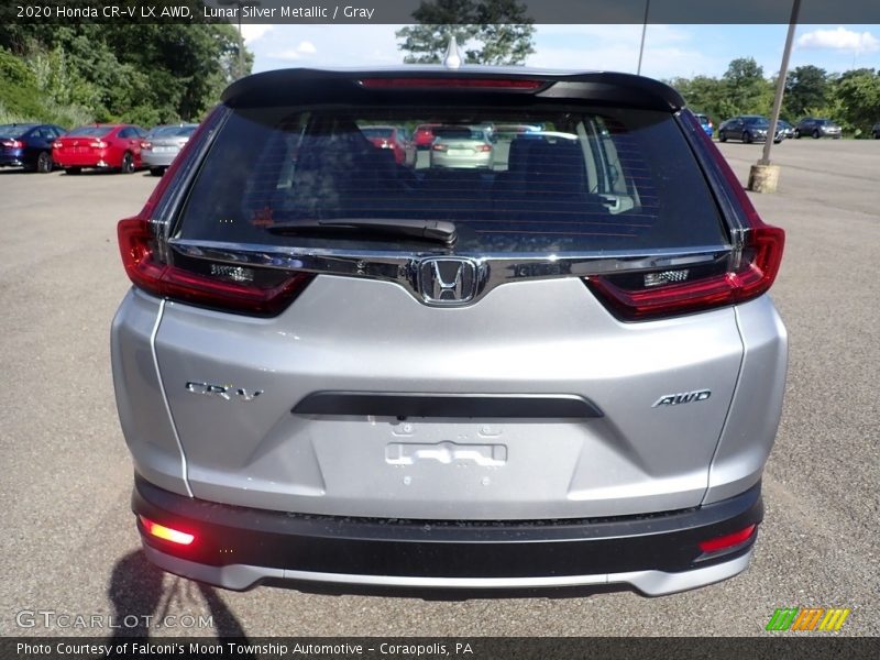 Lunar Silver Metallic / Gray 2020 Honda CR-V LX AWD