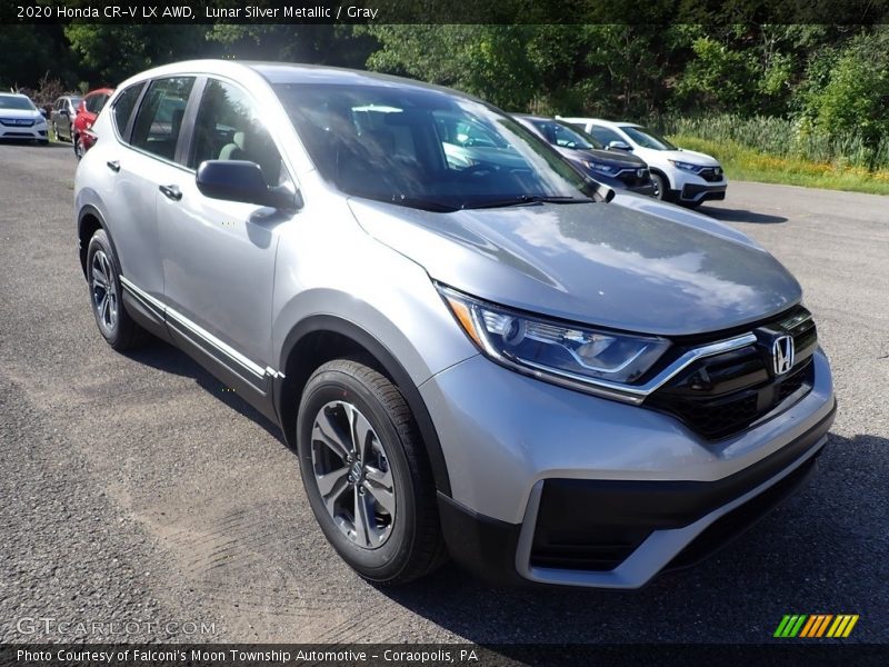 Lunar Silver Metallic / Gray 2020 Honda CR-V LX AWD