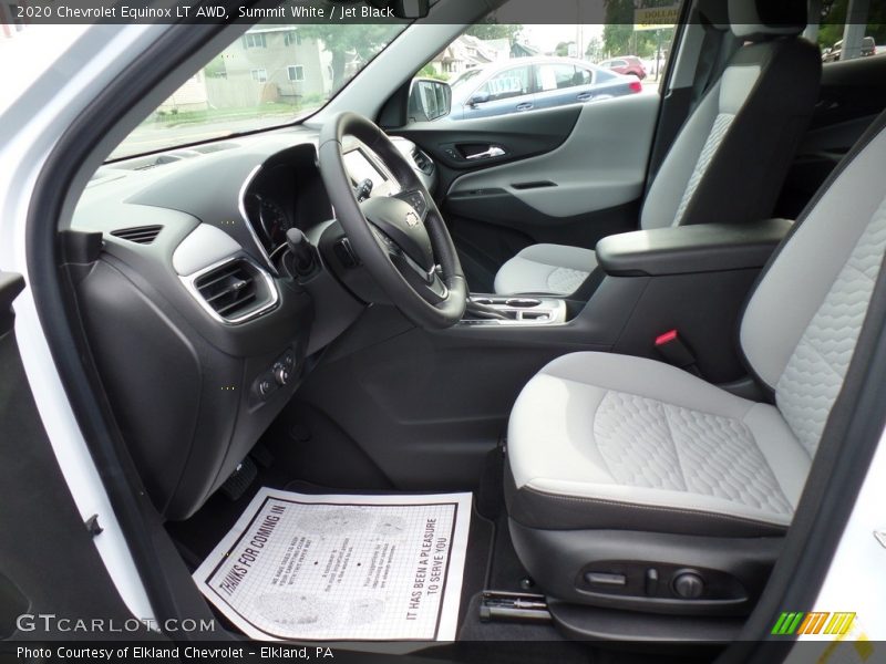 Summit White / Jet Black 2020 Chevrolet Equinox LT AWD