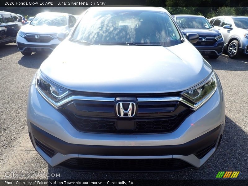 Lunar Silver Metallic / Gray 2020 Honda CR-V LX AWD