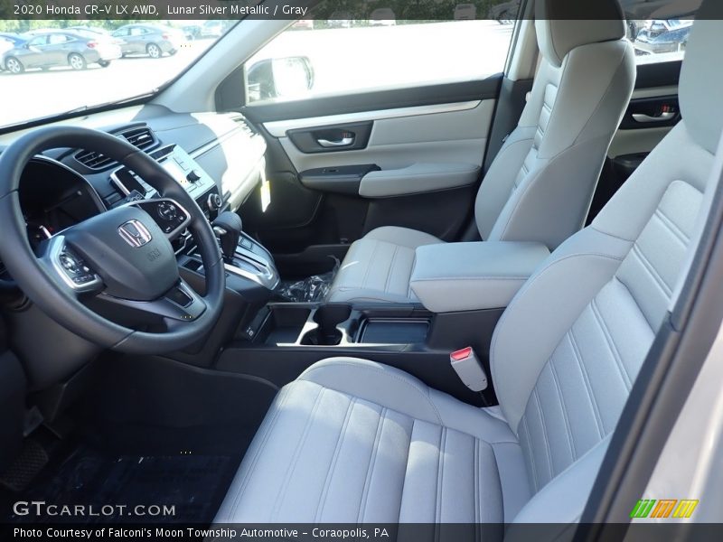 Lunar Silver Metallic / Gray 2020 Honda CR-V LX AWD