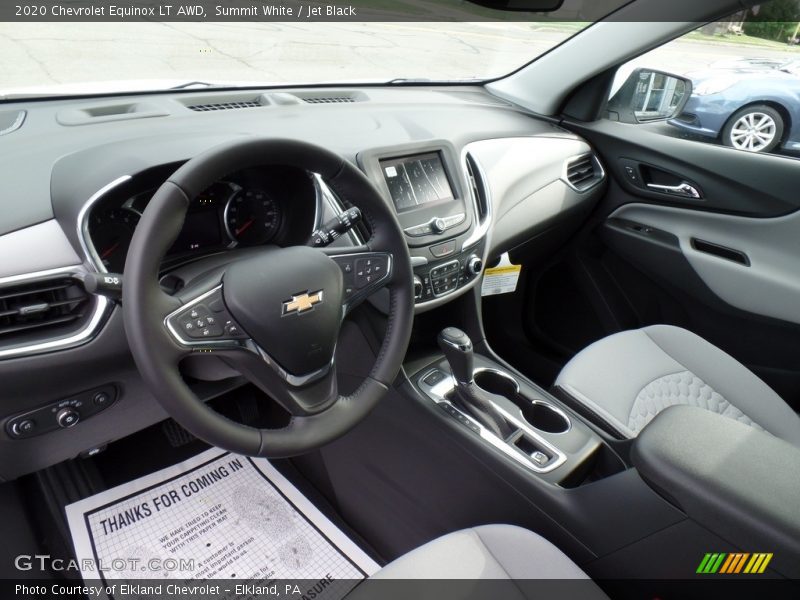 Summit White / Jet Black 2020 Chevrolet Equinox LT AWD