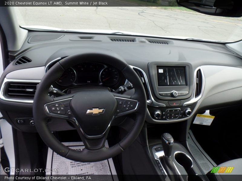 Summit White / Jet Black 2020 Chevrolet Equinox LT AWD