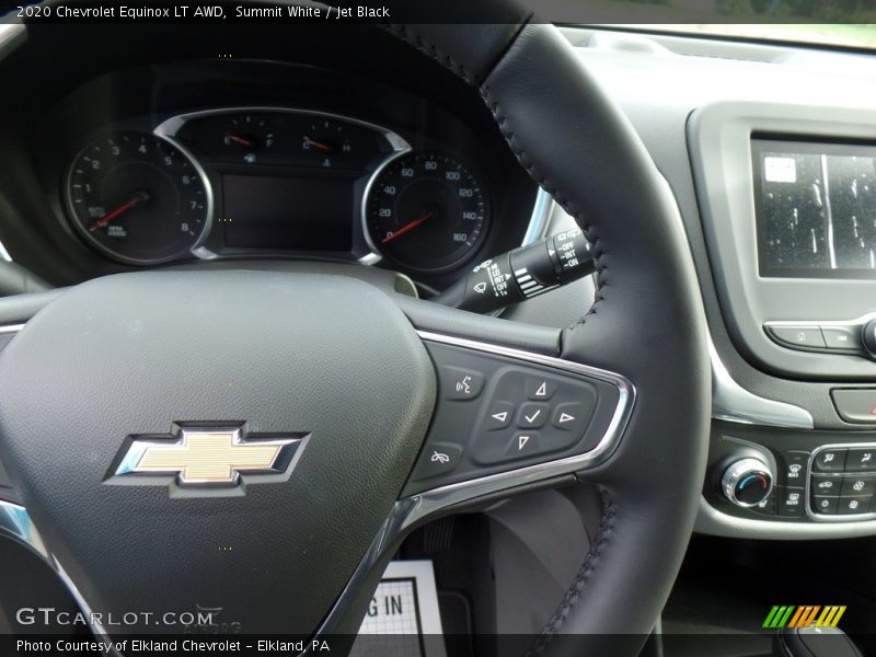 Summit White / Jet Black 2020 Chevrolet Equinox LT AWD