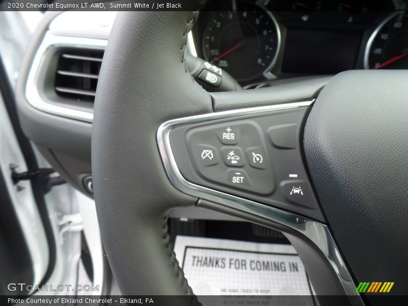 Summit White / Jet Black 2020 Chevrolet Equinox LT AWD