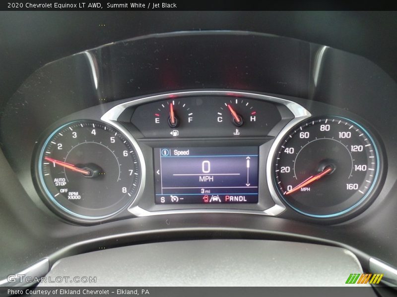 Summit White / Jet Black 2020 Chevrolet Equinox LT AWD