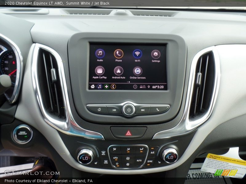 Summit White / Jet Black 2020 Chevrolet Equinox LT AWD