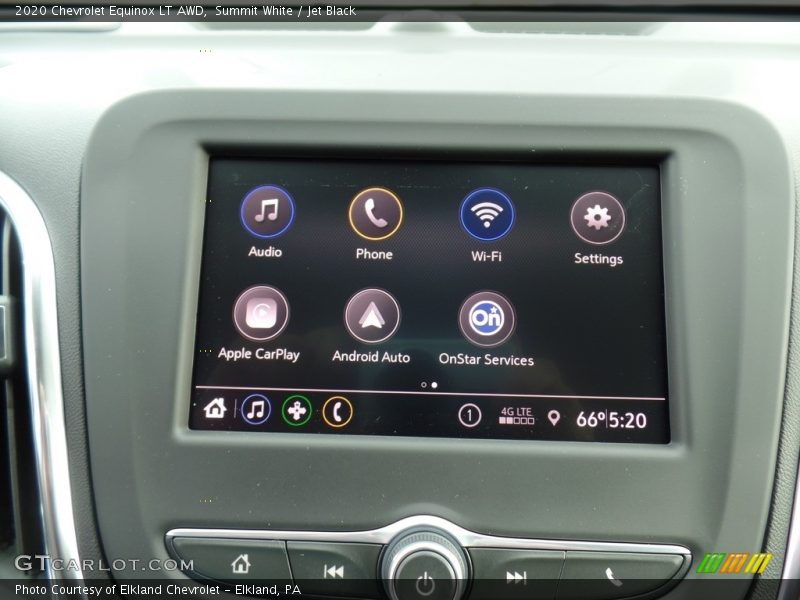 Summit White / Jet Black 2020 Chevrolet Equinox LT AWD