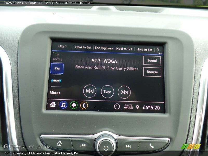 Summit White / Jet Black 2020 Chevrolet Equinox LT AWD