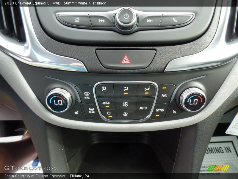 Summit White / Jet Black 2020 Chevrolet Equinox LT AWD
