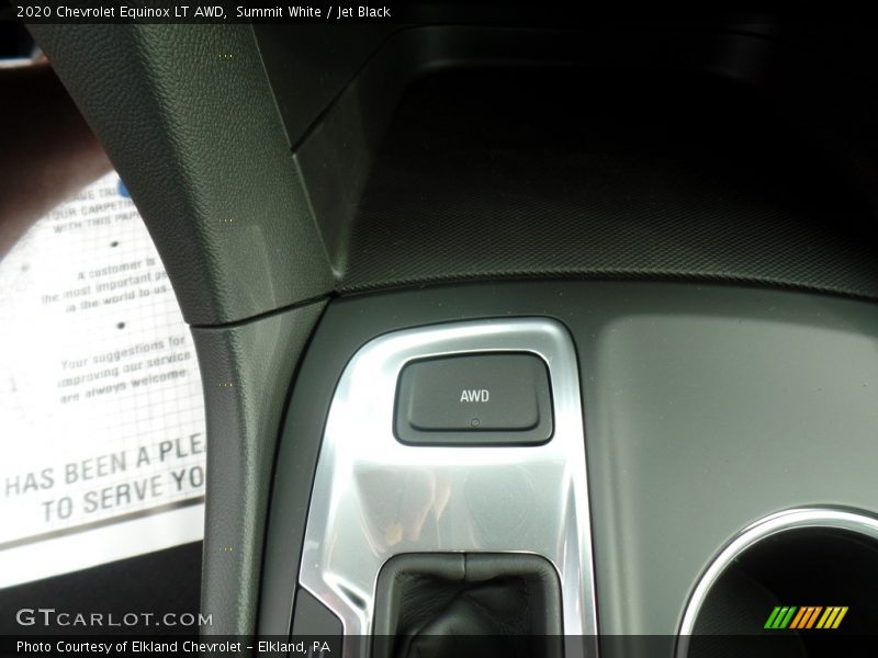 Summit White / Jet Black 2020 Chevrolet Equinox LT AWD