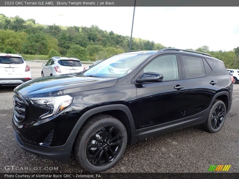 Ebony Twilight Metallic / Jet Black 2020 GMC Terrain SLE AWD