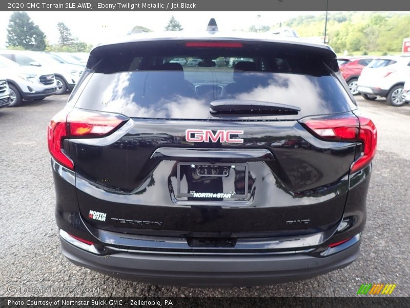 Ebony Twilight Metallic / Jet Black 2020 GMC Terrain SLE AWD