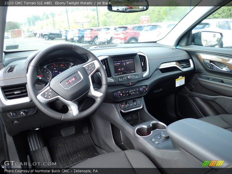 Ebony Twilight Metallic / Jet Black 2020 GMC Terrain SLE AWD