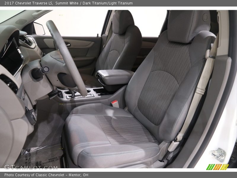 Summit White / Dark Titanium/Light Titanium 2017 Chevrolet Traverse LS