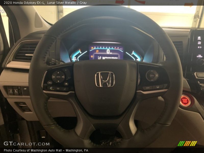 Lunar Silver Metallic / Gray 2020 Honda Odyssey EX-L