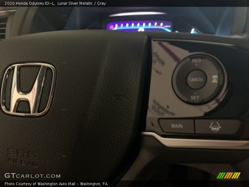 Lunar Silver Metallic / Gray 2020 Honda Odyssey EX-L