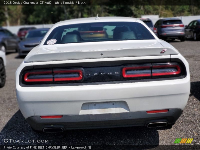 White Knuckle / Black 2018 Dodge Challenger GT AWD