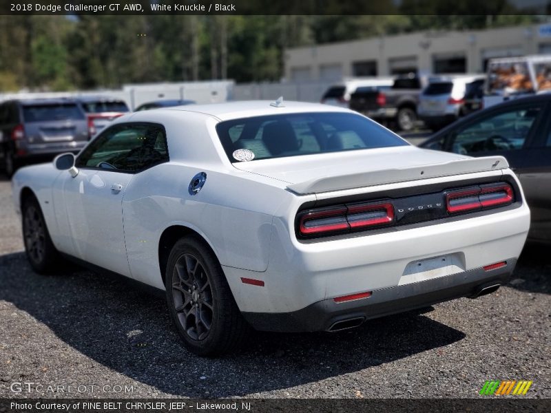 White Knuckle / Black 2018 Dodge Challenger GT AWD