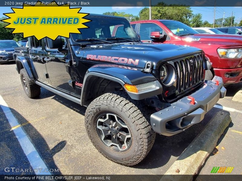 Black / Black 2020 Jeep Gladiator Rubicon 4x4
