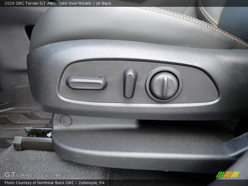 Satin Steel Metallic / Jet Black 2020 GMC Terrain SLT AWD