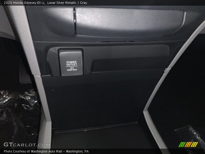 Lunar Silver Metallic / Gray 2020 Honda Odyssey EX-L