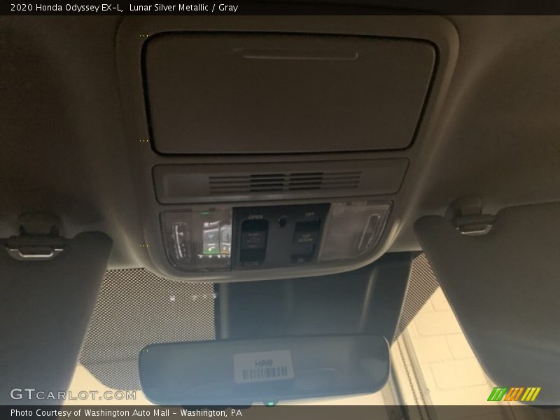 Lunar Silver Metallic / Gray 2020 Honda Odyssey EX-L