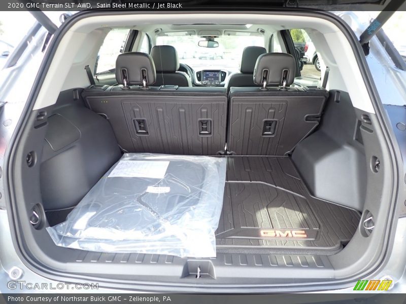 Satin Steel Metallic / Jet Black 2020 GMC Terrain SLT AWD