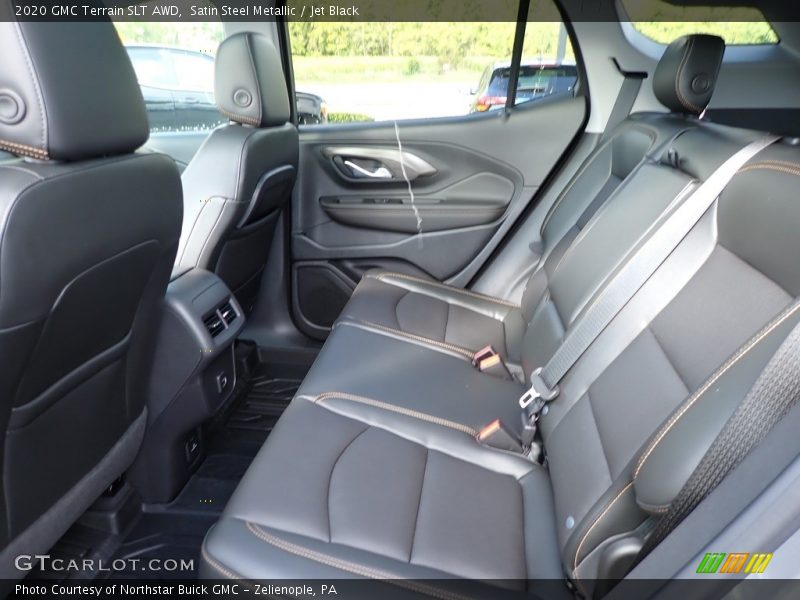 Satin Steel Metallic / Jet Black 2020 GMC Terrain SLT AWD