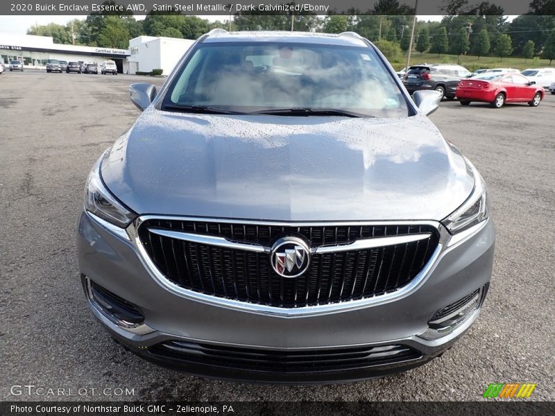 Satin Steel Metallic / Dark Galvinized/Ebony 2020 Buick Enclave Essence AWD