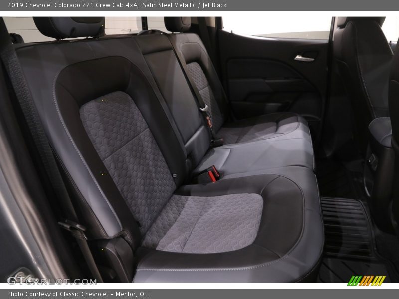 Satin Steel Metallic / Jet Black 2019 Chevrolet Colorado Z71 Crew Cab 4x4