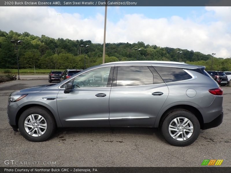 Satin Steel Metallic / Dark Galvinized/Ebony 2020 Buick Enclave Essence AWD