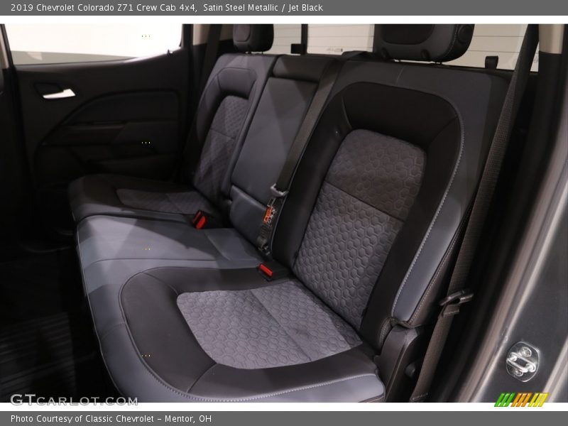 Satin Steel Metallic / Jet Black 2019 Chevrolet Colorado Z71 Crew Cab 4x4