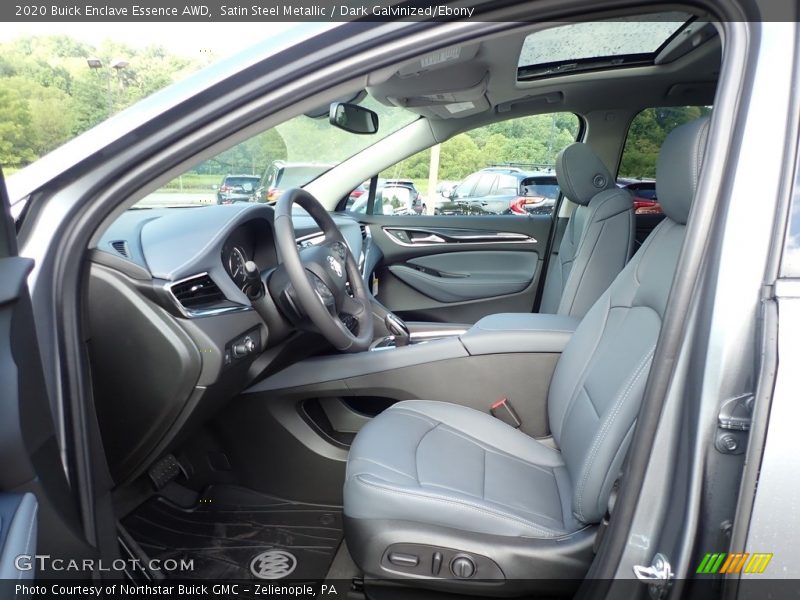 Satin Steel Metallic / Dark Galvinized/Ebony 2020 Buick Enclave Essence AWD