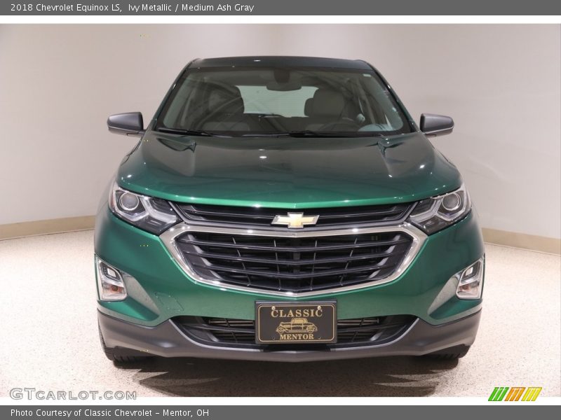 Ivy Metallic / Medium Ash Gray 2018 Chevrolet Equinox LS