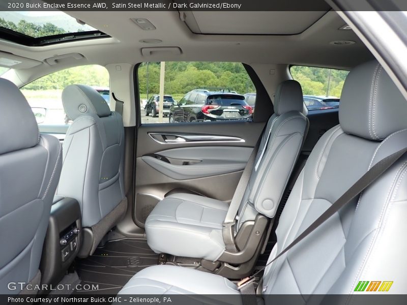 Satin Steel Metallic / Dark Galvinized/Ebony 2020 Buick Enclave Essence AWD