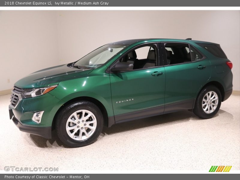 Ivy Metallic / Medium Ash Gray 2018 Chevrolet Equinox LS