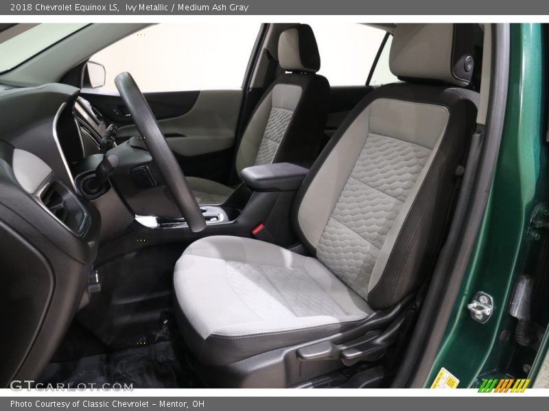 Ivy Metallic / Medium Ash Gray 2018 Chevrolet Equinox LS