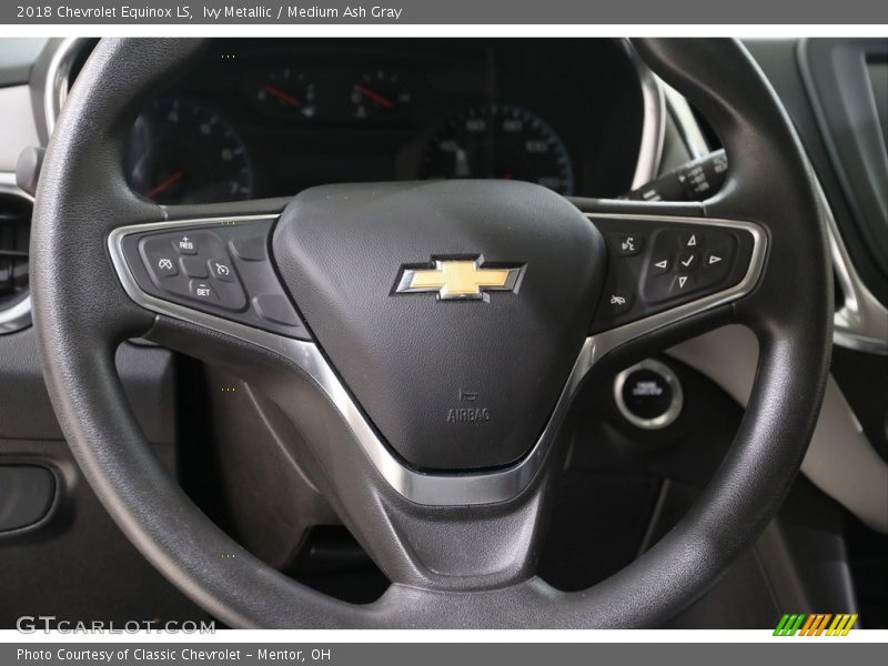 Ivy Metallic / Medium Ash Gray 2018 Chevrolet Equinox LS