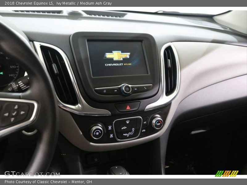 Ivy Metallic / Medium Ash Gray 2018 Chevrolet Equinox LS