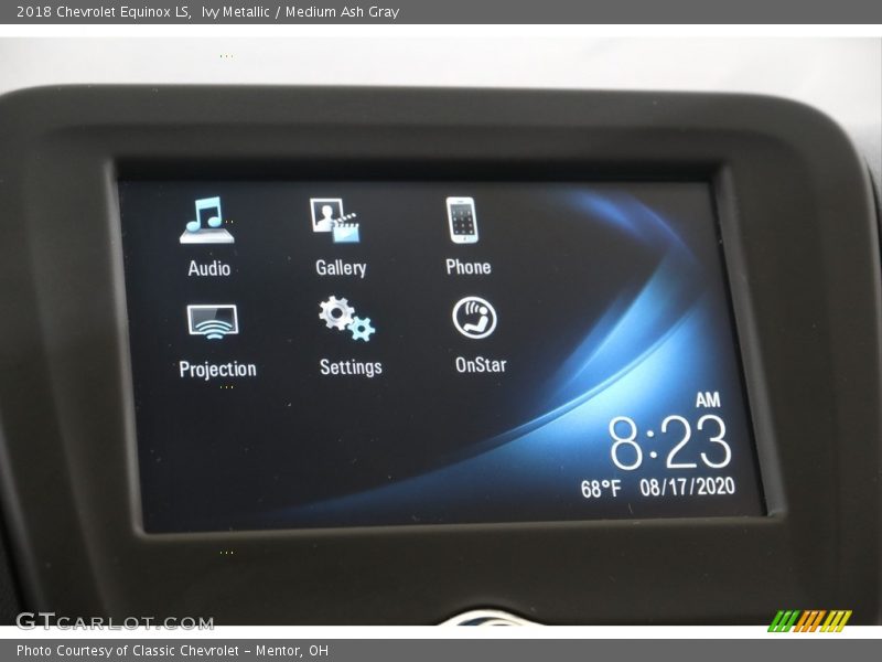 Ivy Metallic / Medium Ash Gray 2018 Chevrolet Equinox LS
